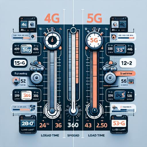 Porównanie szybkości ładowania obrazów w sieciach 4g i 5g