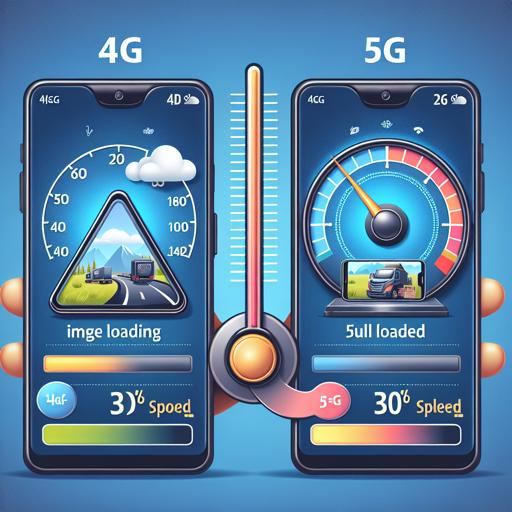 Porównanie szybkości ładowania obrazów w sieciach 4g i 5g